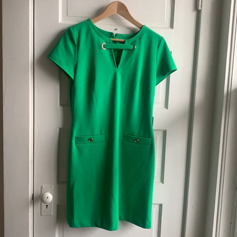 Tommy Hilfiger
Scuba Crepe Sheath Dress